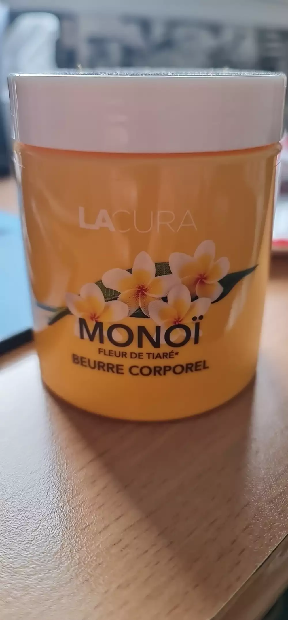 LACURA - Monoï - Beurre corporel fleur de tiaré