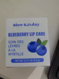SLOW SUNDAY - Soin des lèvres à la myrtille