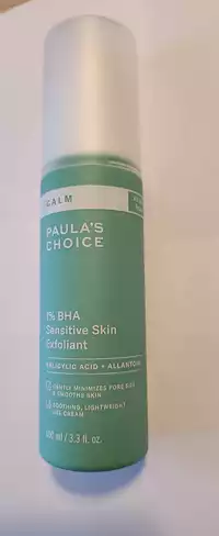 PAULA'S CHOICE - 1% BHA sensitive skin exfoliant