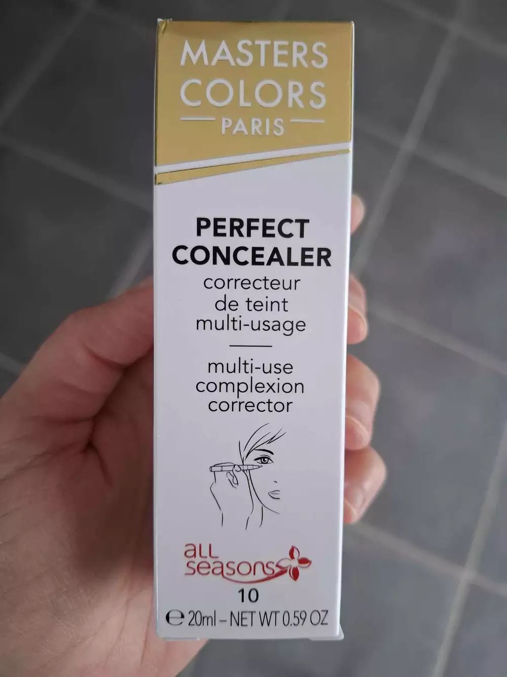 MASTER COLORS PARIS - Perfect concealer - Correcteur de teint multi-usage