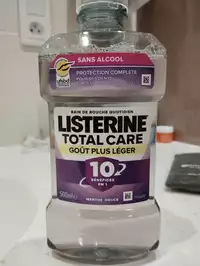 LISTERINE - Total care - Bain de bouche quotidien menthe douce
