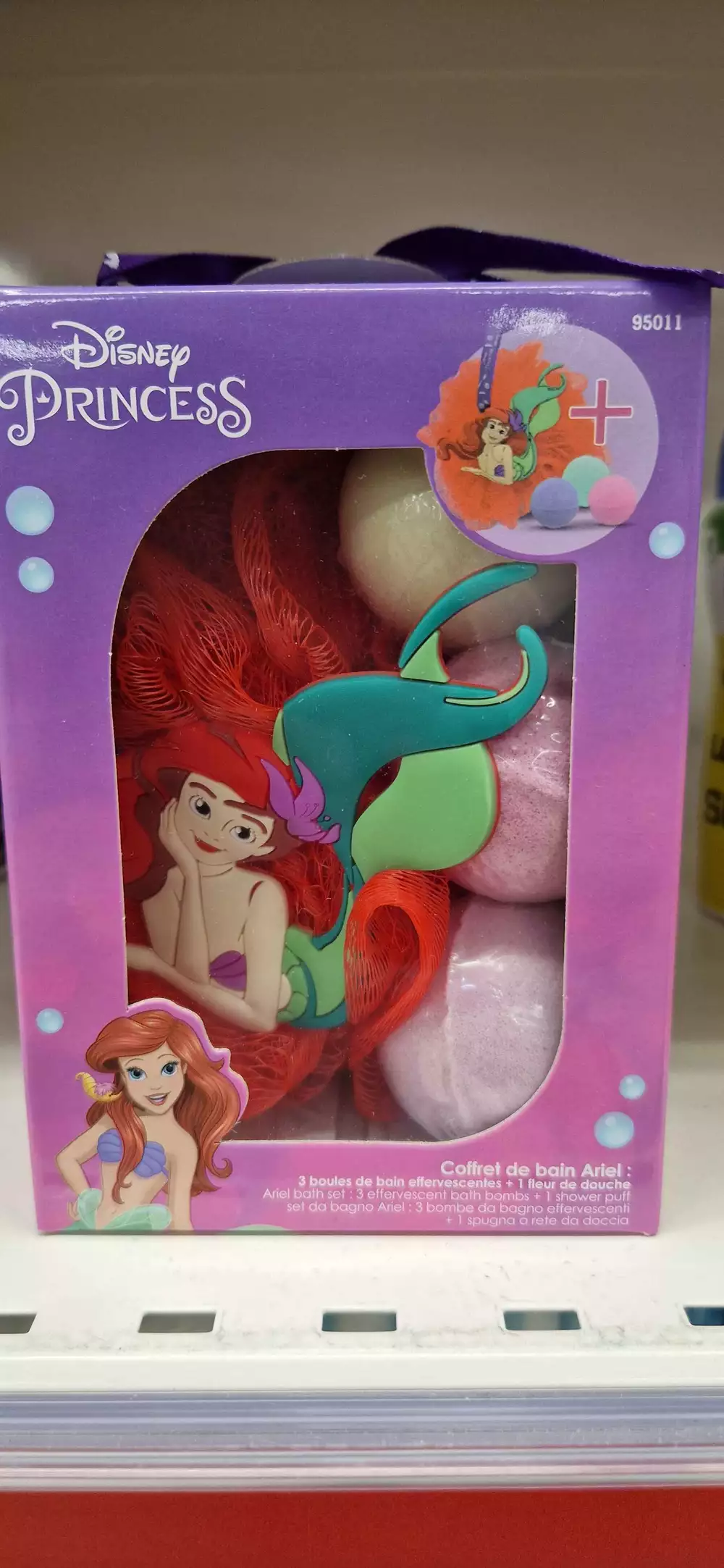 DISNEY - Princess - Coffret de bain Ariel