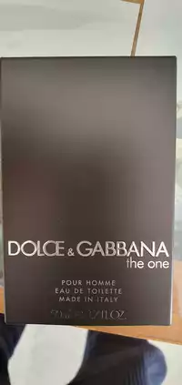 DOLCE & GABBANA - The One - Eau de toilette pour homme
