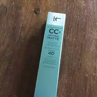 IT COSMETICS - Cc+ natural matte - Crème correctrice