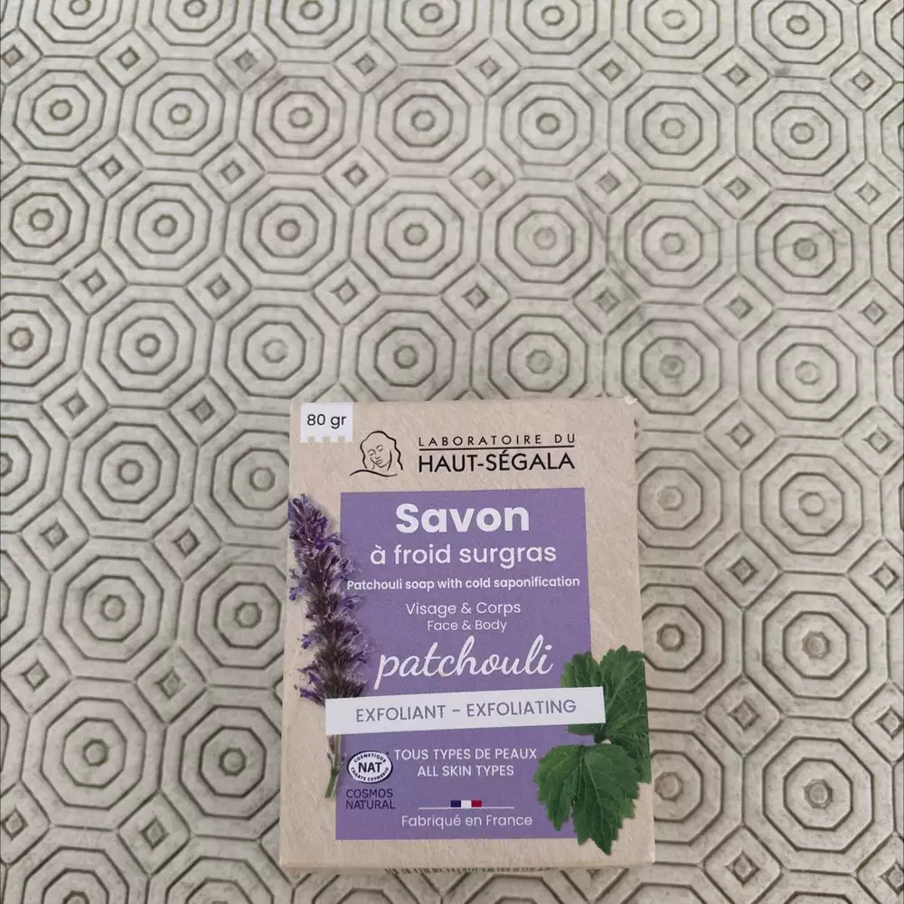 LABORATOIRE DU HAUT-SÉGALA - Savon à froid surgras au patchouli