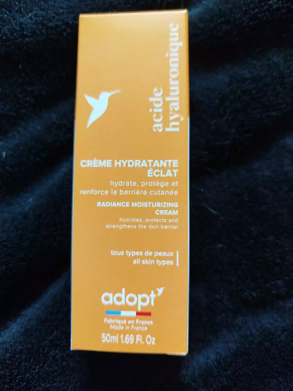 ADOPT' - Acide hyaluronique - Crème hydratante éclat 