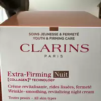 CLARINS - Extra-firming nuit - Crème revitalisante, rides lissées, fermeté