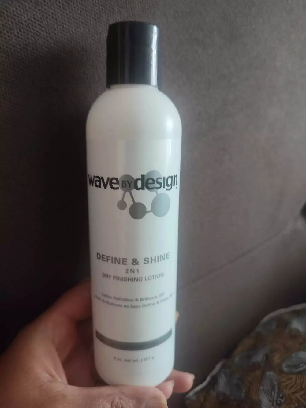 WAVE BY DESIGN - Define & shine - 2N1 Dry finishing lotion