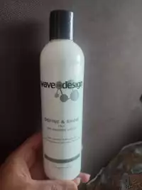 WAVE BY DESIGN - Define & shine - 2N1 Dry finishing lotion