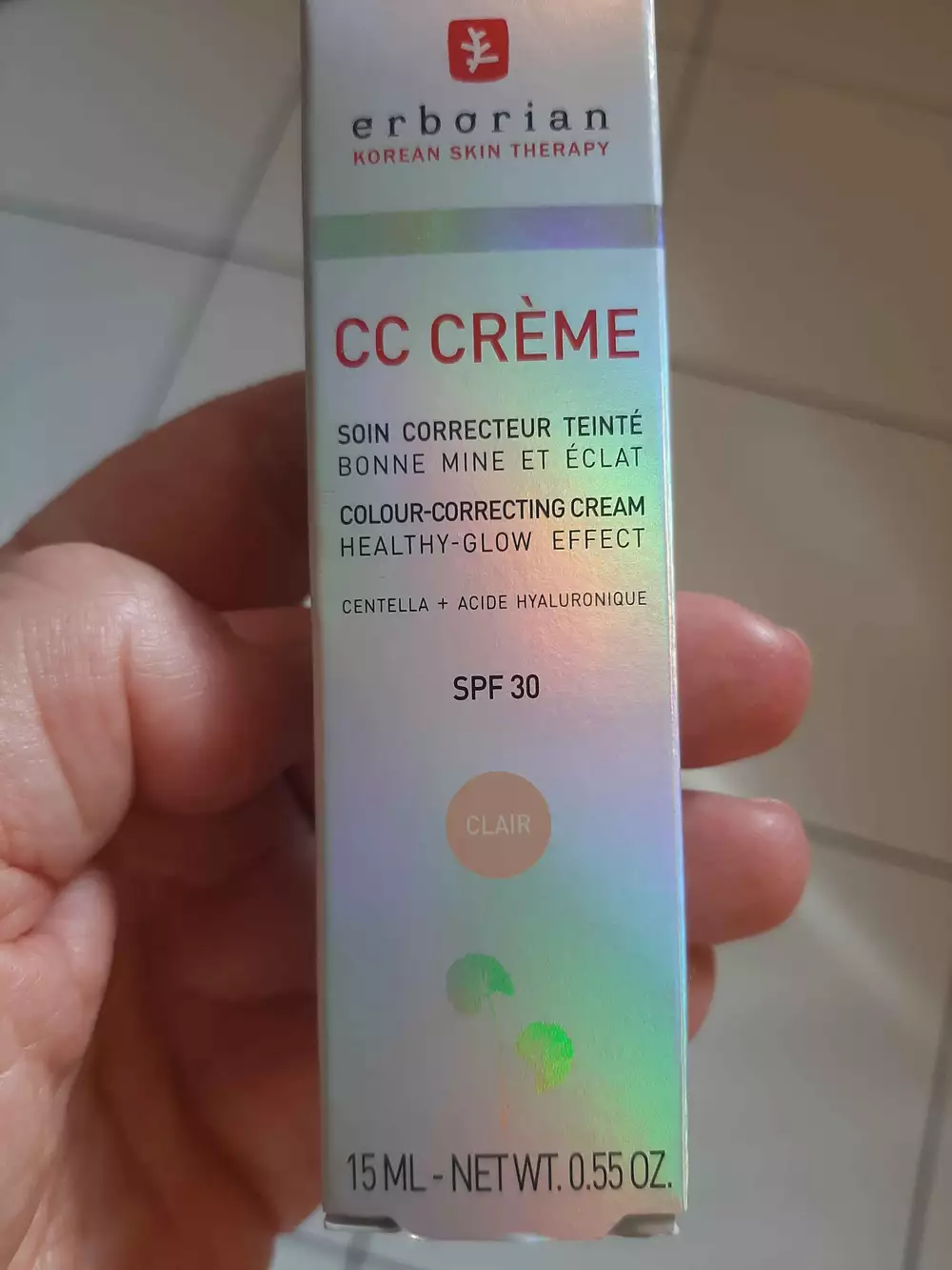 ERBORIAN - CC Crème clair SPF 30