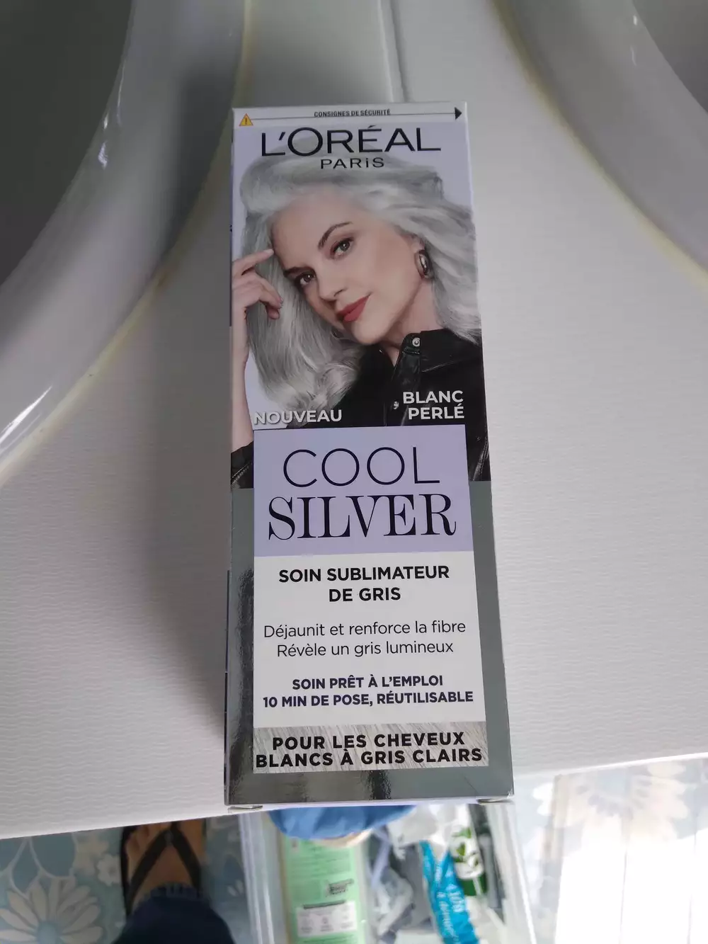 L'ORÉAL - Cool silver - Soin sublimateur de gris blanc perlé