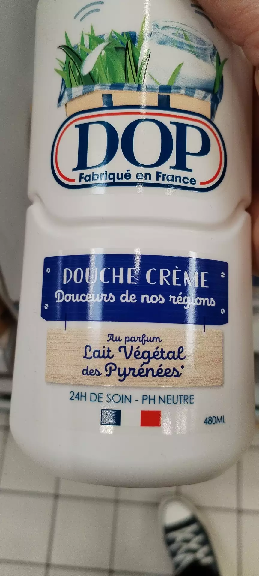 DOP - Douche crème lait végétal  des Pyrénées