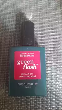 MANUCURIST PARIS - Green flash - Led nail polish pomegranate
