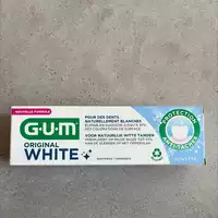 G.U.M - Original white - Dentifrice 