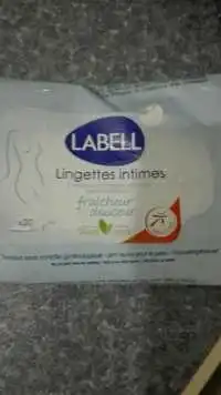 LABELL - Lingettes intimes - Fraîcheur & douceur aloe vera