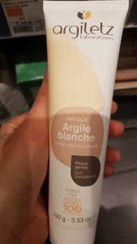 ARGILETZ - Masque Argile Blanche peaux ternes