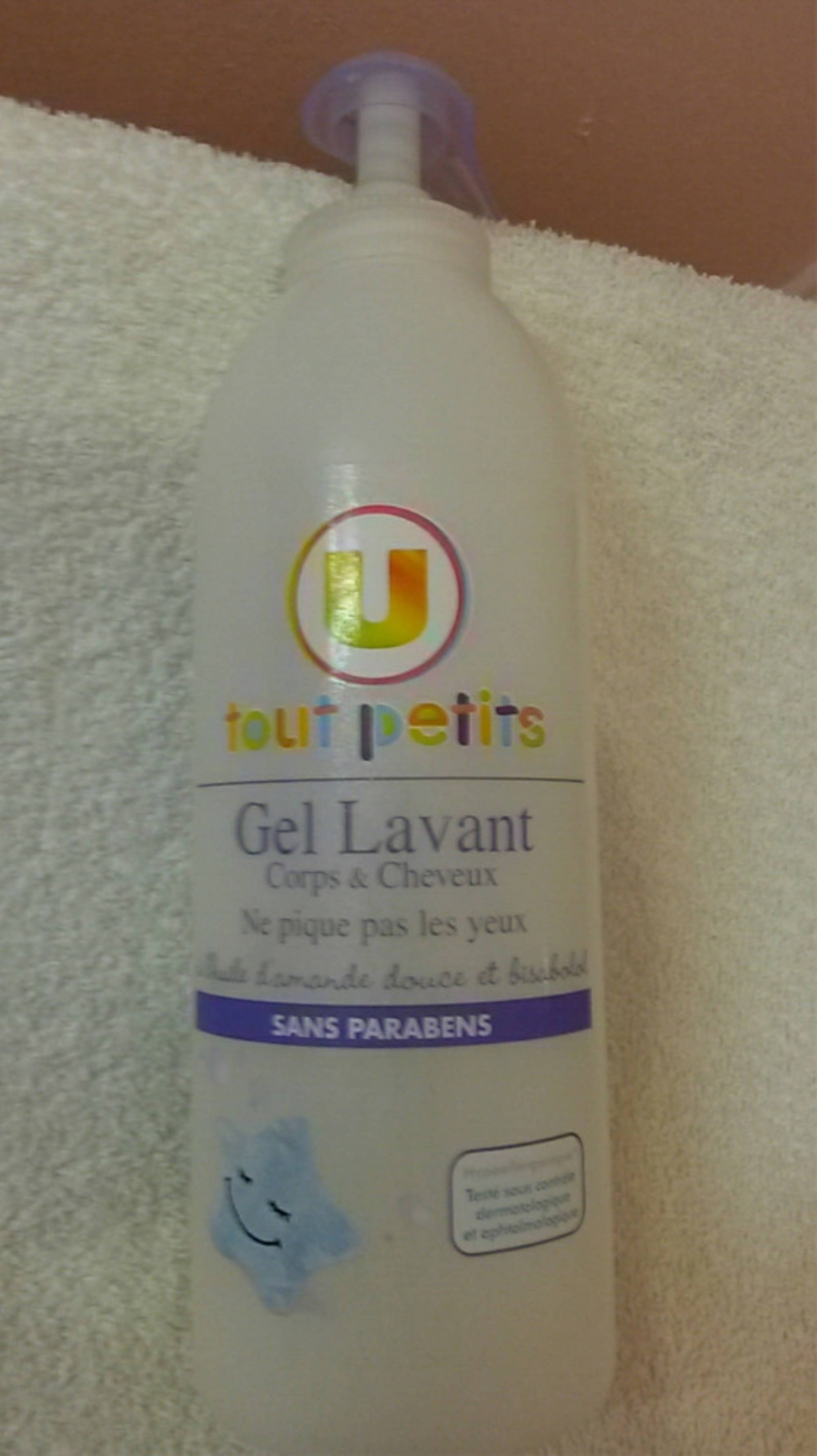 BY U - Tout petits - Gel lavant corps & cheveux bébé