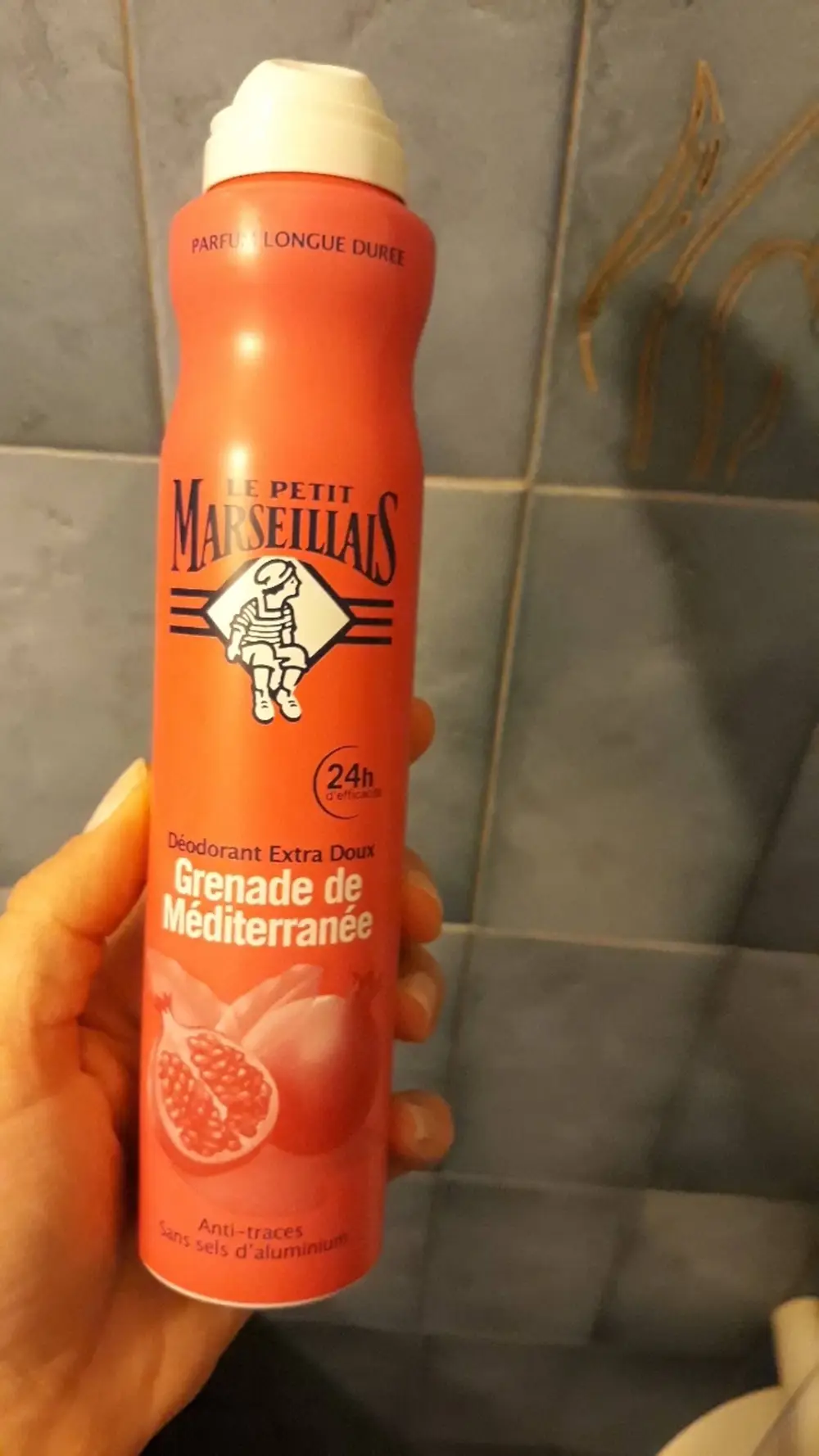 LE PETIT MARSEILLAIS - Déodorant extra doux Grenade de méditerranée 24h