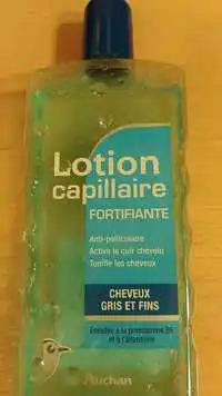 AUCHAN - Lotion capillaire fortifiante cheveux gris et fins