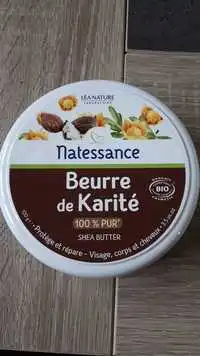 NATESSANCE - Léa nature - Beurre de Karité Bio - 100% pur