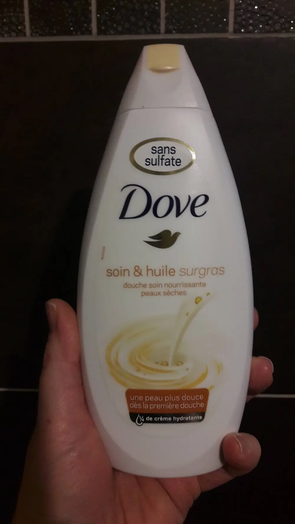 DOVE - Soin & huile surgras - Douche soin nourrissante