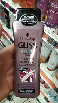 SCHWARZKOPF - Gliss shampooing réparation fondamentale