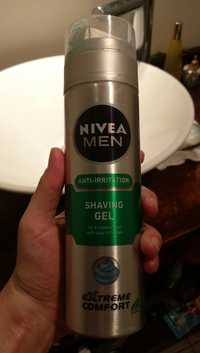 NIVEA - Extreme comfort Shaving gel - Anti-irritation