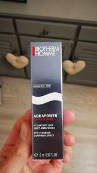BIOTHERM - Aquapower - Hydratant yeux Homme