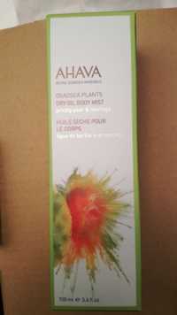 AHAVA -  Huile sèche pour le corps