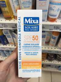 MIXA - Crème solaire tolérance optimale SPF 50