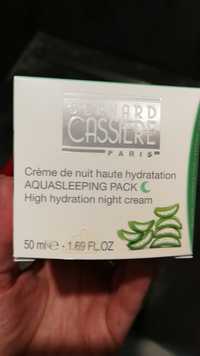BERNARD CASSIÈRE - Aquasleeping pack - Crème de nuit haute hydratation