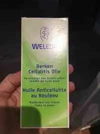 WELEDA - Huile anticellulite au bouleau - Raffermit les tissus lisse la peau