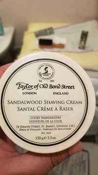 TAYLOR OF OLD BOND STREET - Santal crème à raser