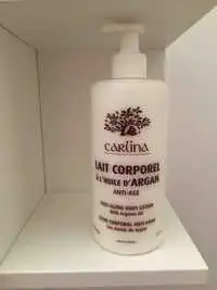 CARLINA - Lait corporel à l'huile d'argan