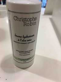 CHRISTOPHE ROBIN - Brume hydratante à l'aloe vera