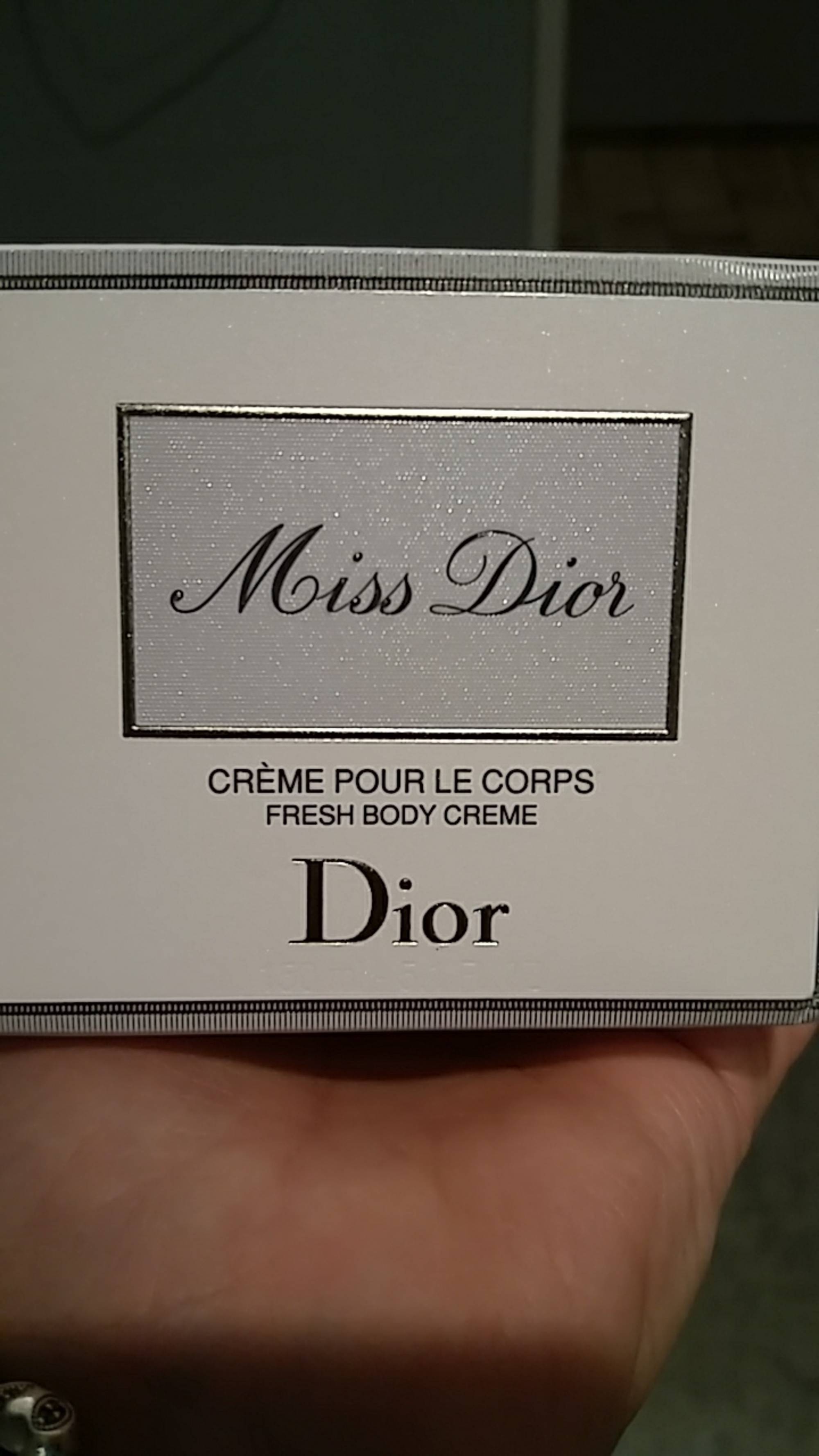 DIOR - Miss dior - Crème pour le corps