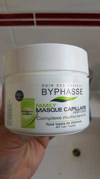 BYPHASSE - Family - Masque capillaire complexe multivitaminé