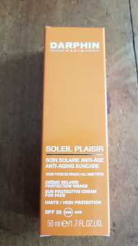 DARPHIN - Solair plaisir - Crème solaire protection visage anti-âge