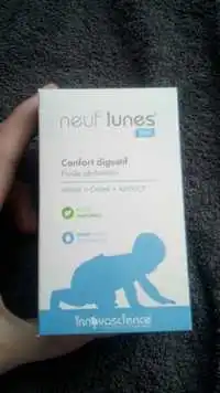 INNOVASCIENCE - Neuf lunes bébé - Confort digestif fluide abdominal