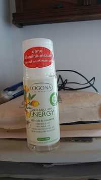 LOGONA - Energy - Deo roll-on Lemon & Ingwer 24h