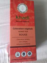 KHADI - Coloration végétale henné pur rouge