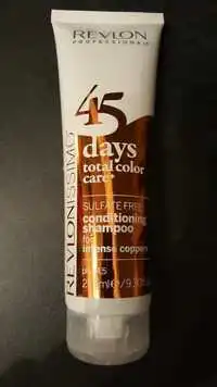 REVLON - Revlonissimo 45 days total color care - Conditioning shampoo