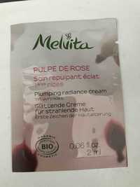 MELVITA - Soin repulpant éclat 1ères rides - Pulpe de rose
