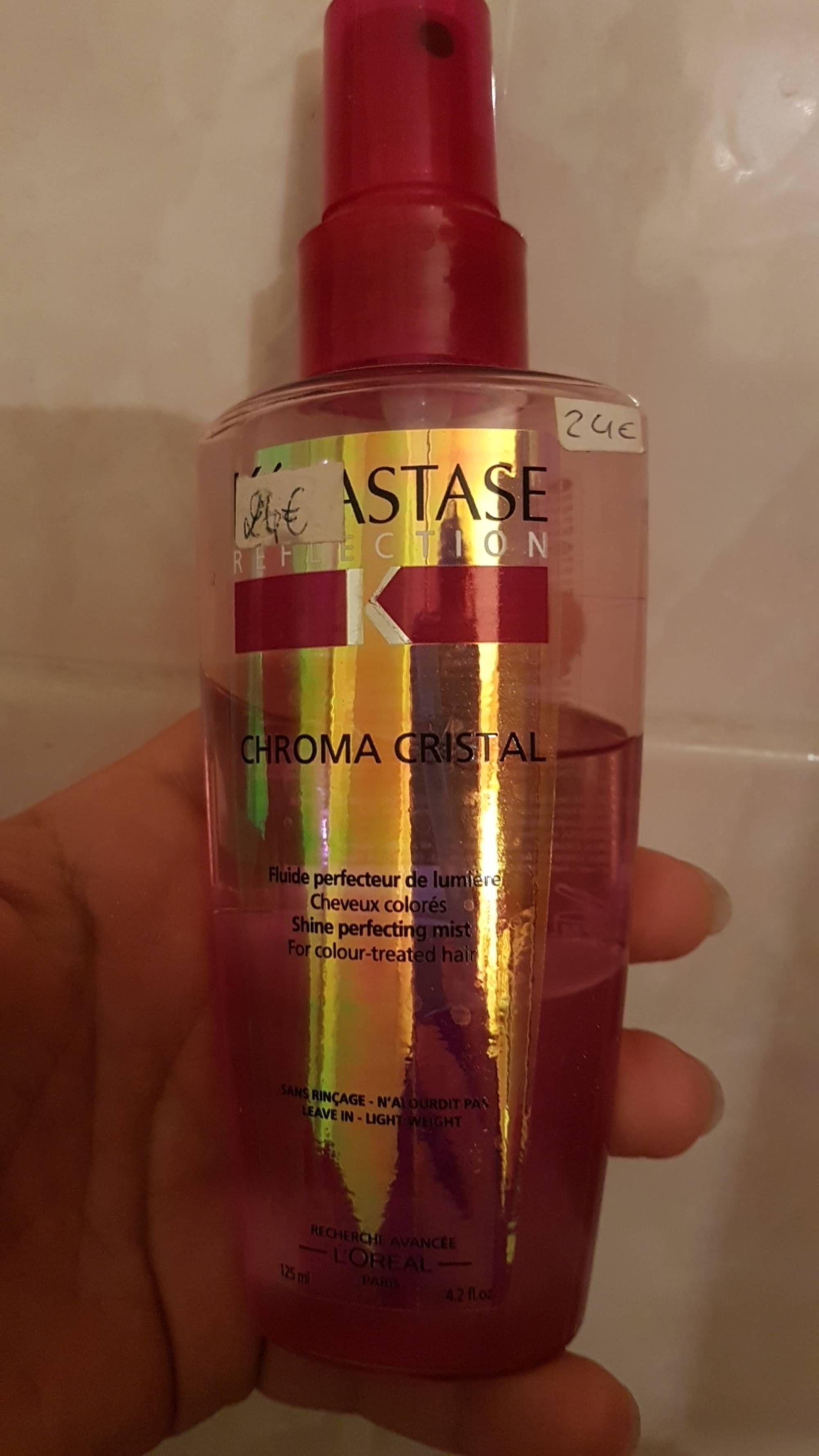 L'ORÉAL - Kérastase - Chroma cristal - Fluide perfecteur de lumière - Cheveux colorés
