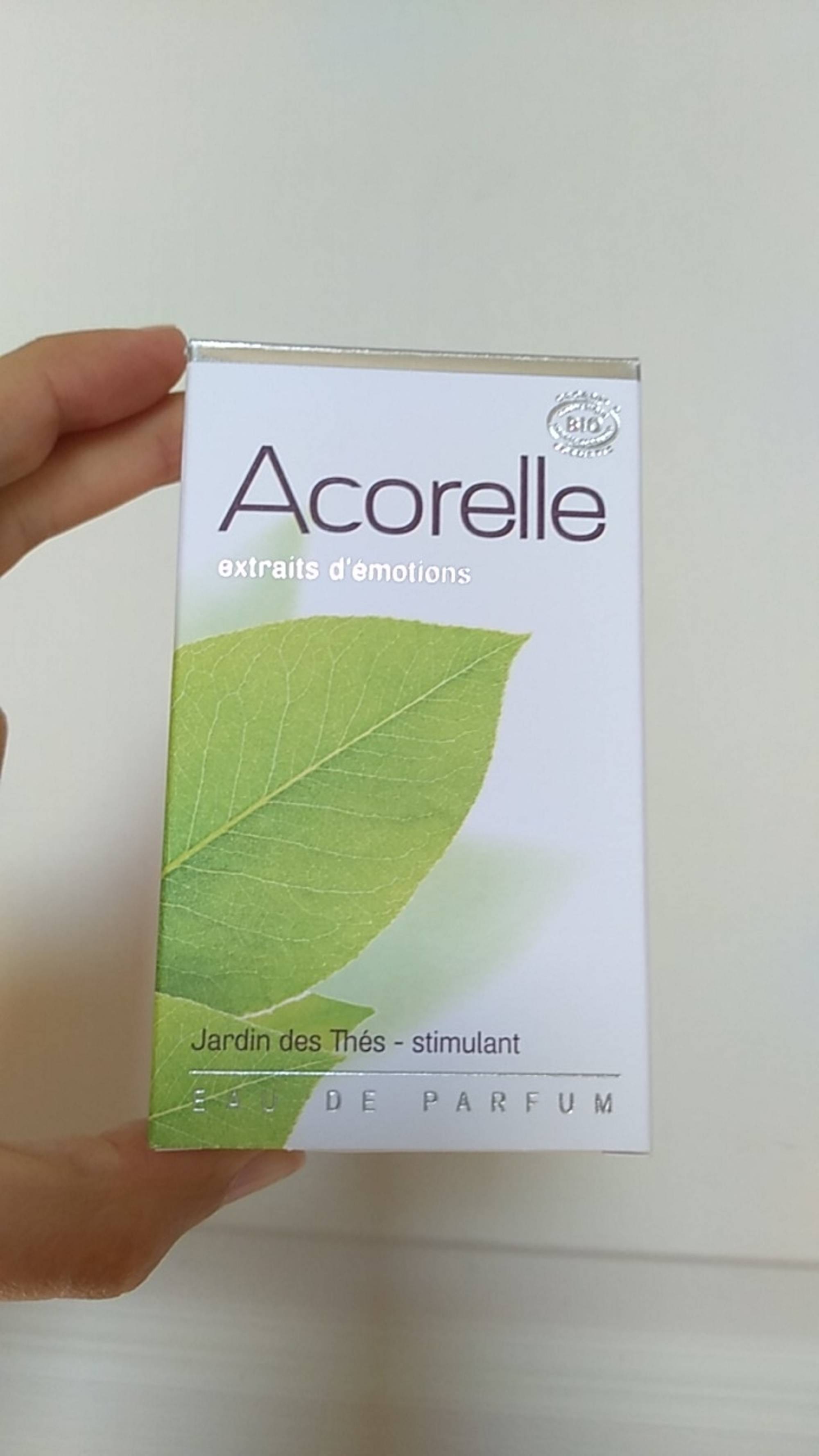 ACORELLE - Jardin des thés stimulant - Eau de parfum