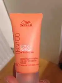 WELLA - Invigo nutri-enrich - Masque nutrition intense