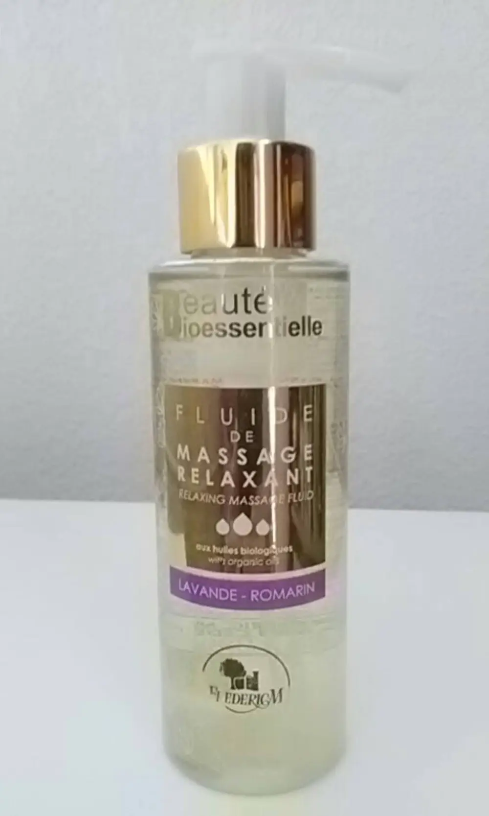 FREDERIC M - Beauté essentielle - Fluide de massage relaxant