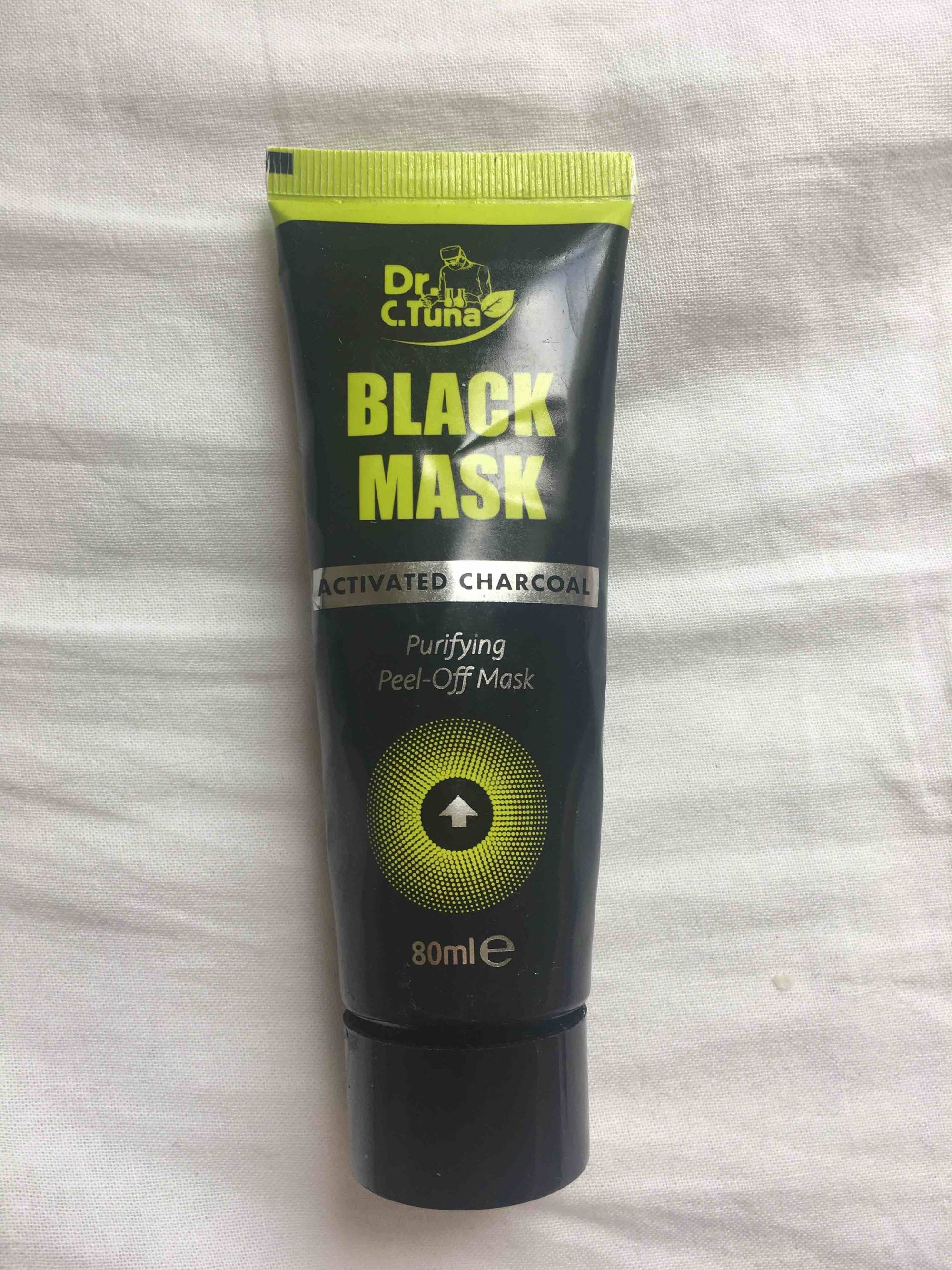 DR. C. TUNA - Black mask - Activated charcoal - Purifying peel-off mask