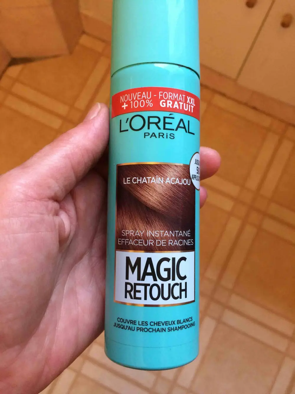 L'ORÉAL PARIS - Magic retouch - Spray instantané effaceur de racines le châtain acajou