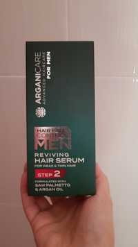 ARGANICARE - Hair fall control men - Reviving hair sérum step 2